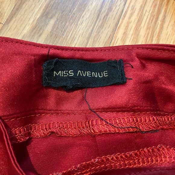 Satin-Like Palazzo Pants - Picture 2 of 2